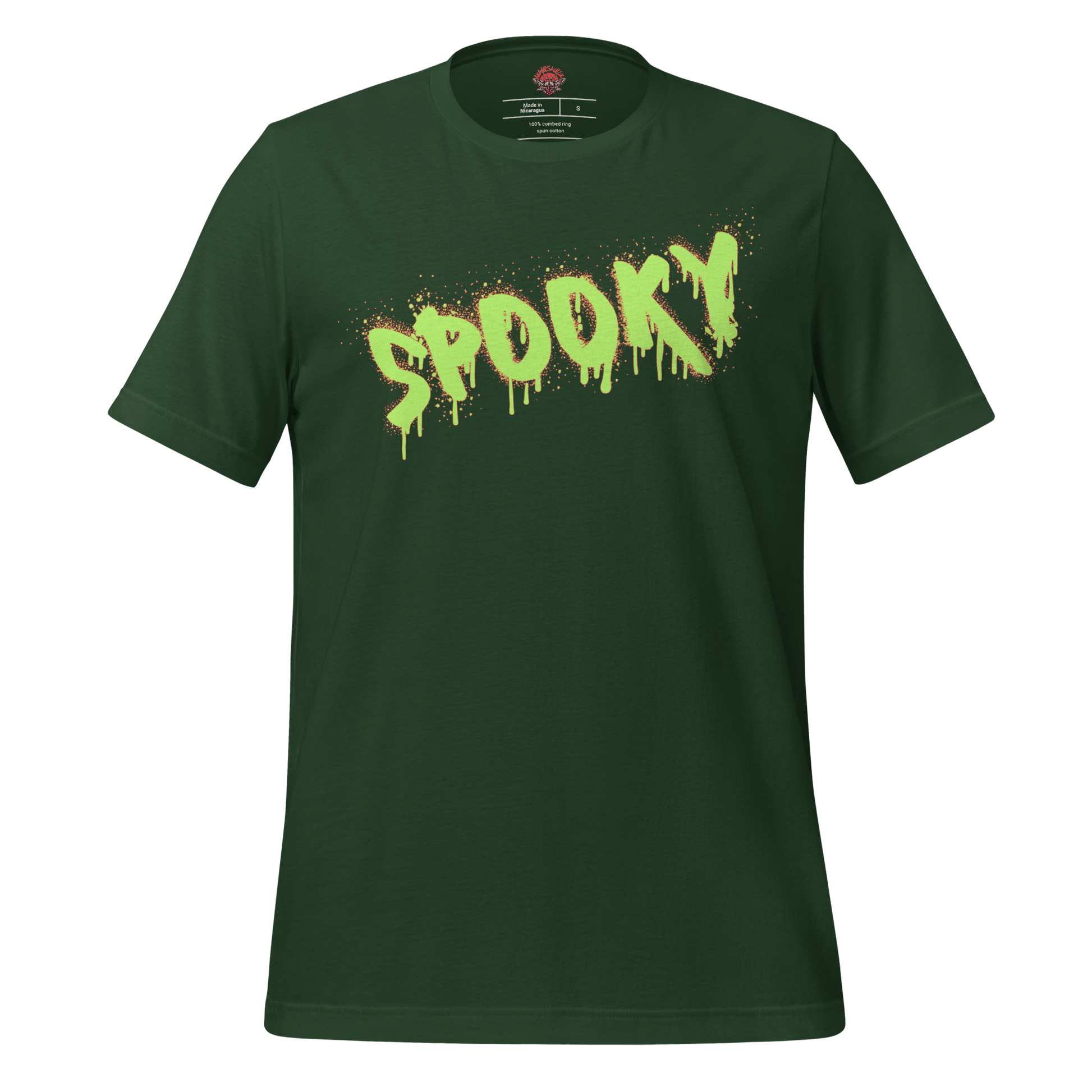 Spooky - Unisex Cotton Tee - shirt-shirts - Short Sleeve - Numbskullz