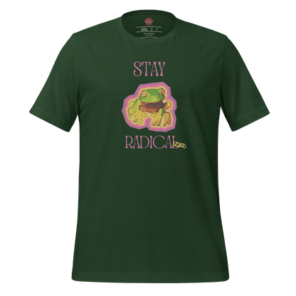 Stay Radical - Unisex Cotton Tee - activism - political - shirt - Numbskullz