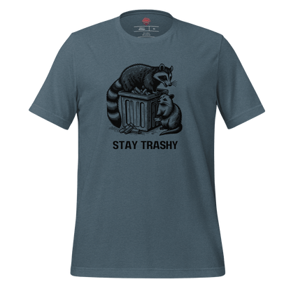 Stay Trashy - Unisex Cotton Tee - shirt - Short Sleeve - T-shirt - Numbskullz