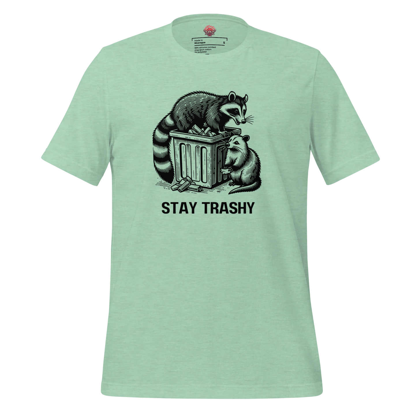 Stay Trashy - Unisex Cotton Tee - shirt - Short Sleeve - T-shirt - Numbskullz