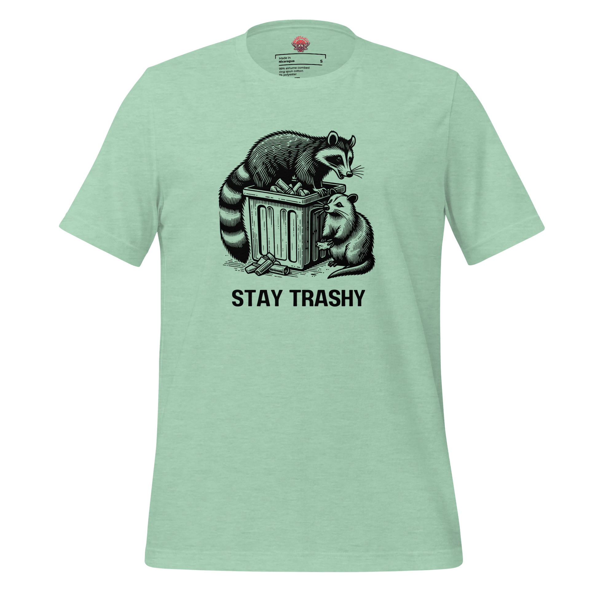 Stay Trashy - Unisex Cotton Tee - shirt - Short Sleeve - T-shirt - Numbskullz