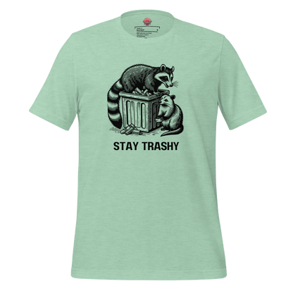 Stay Trashy - Unisex Cotton Tee - shirt - Short Sleeve - T-shirt - Numbskullz