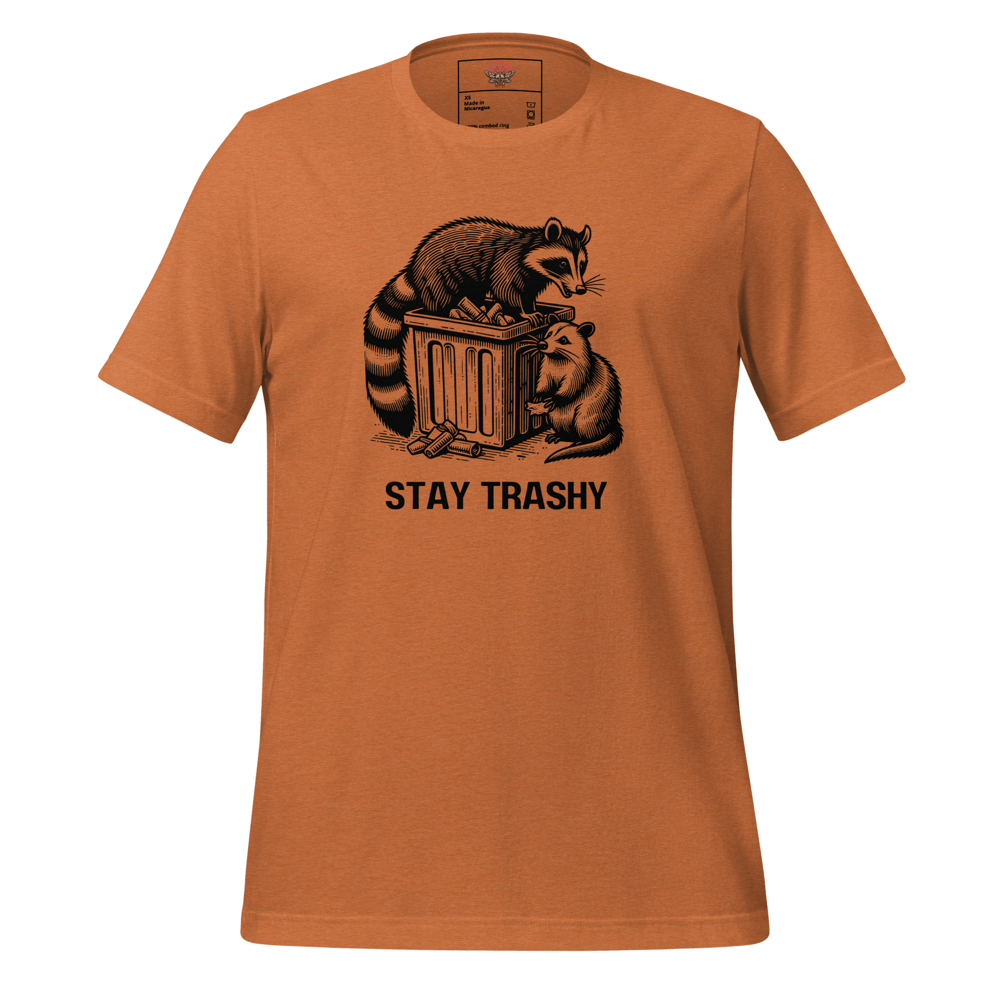Stay Trashy - Unisex Cotton Tee - shirt - Short Sleeve - T-shirt - Numbskullz