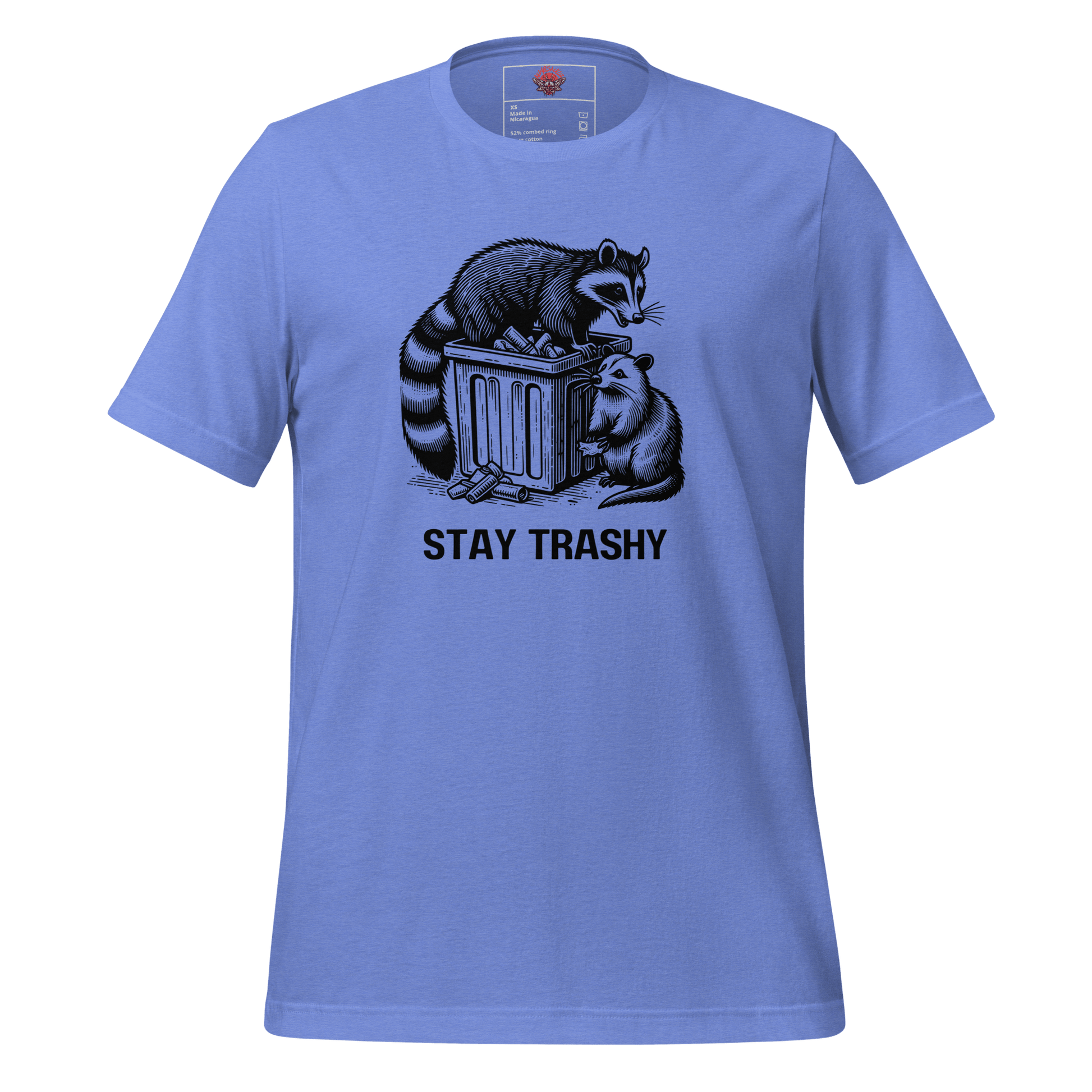 Stay Trashy - Unisex Cotton Tee - shirt - Short Sleeve - T-shirt - Numbskullz