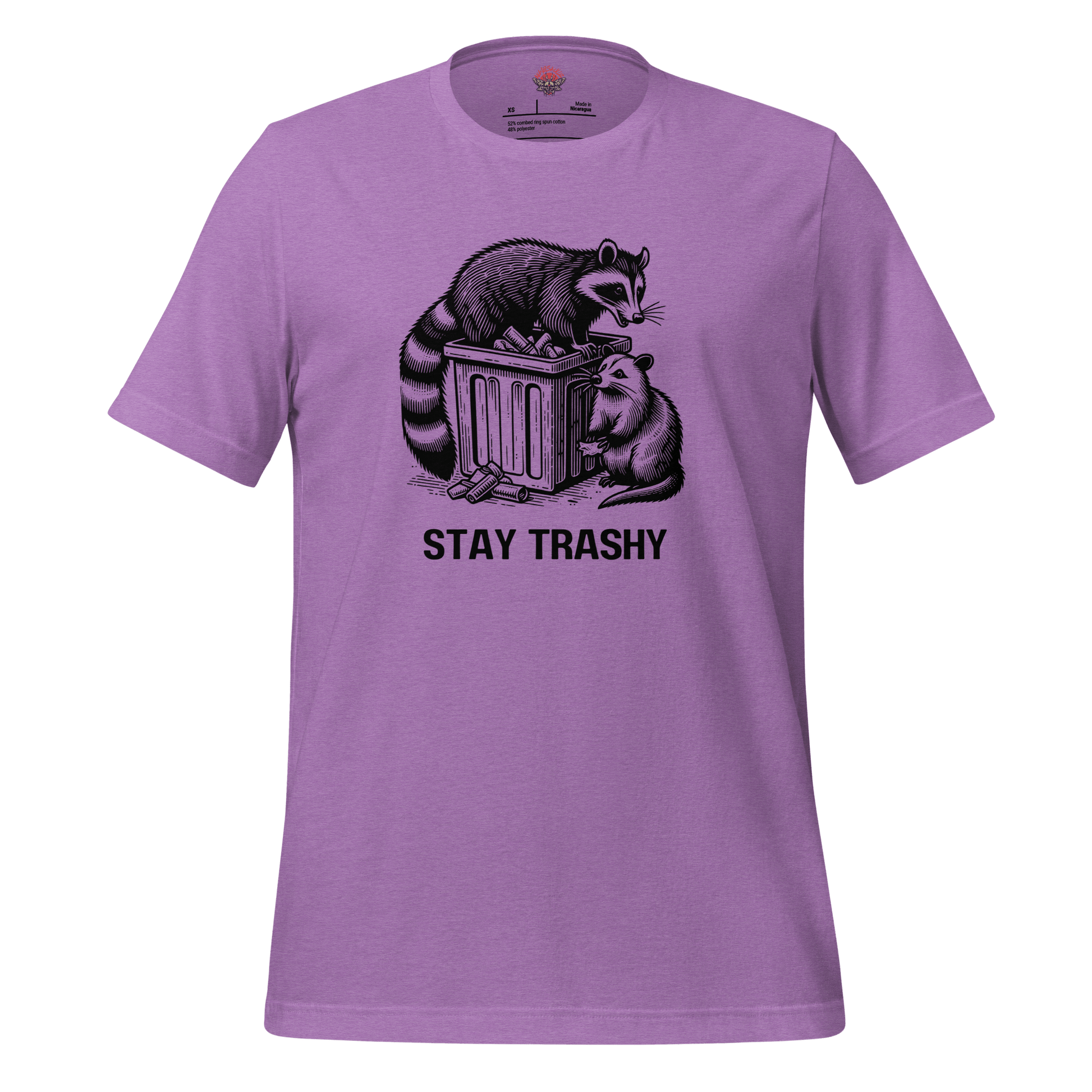 Stay Trashy - Unisex Cotton Tee - shirt - Short Sleeve - T-shirt - Numbskullz
