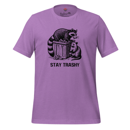 Stay Trashy - Unisex Cotton Tee - shirt - Short Sleeve - T-shirt - Numbskullz
