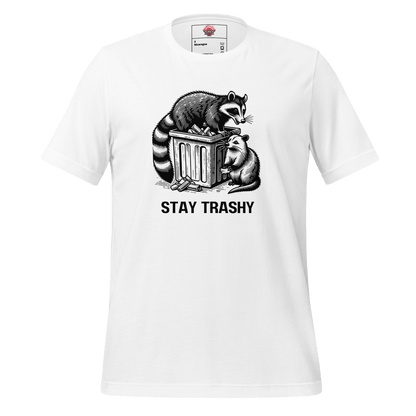 Stay Trashy - Unisex Cotton Tee - shirt - Short Sleeve - T-shirt - Numbskullz