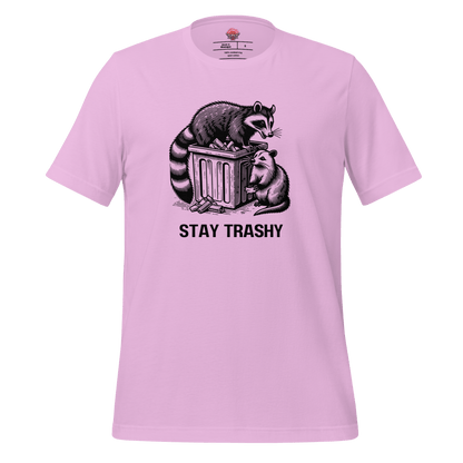 Stay Trashy - Unisex Cotton Tee - shirt - Short Sleeve - T-shirt - Numbskullz