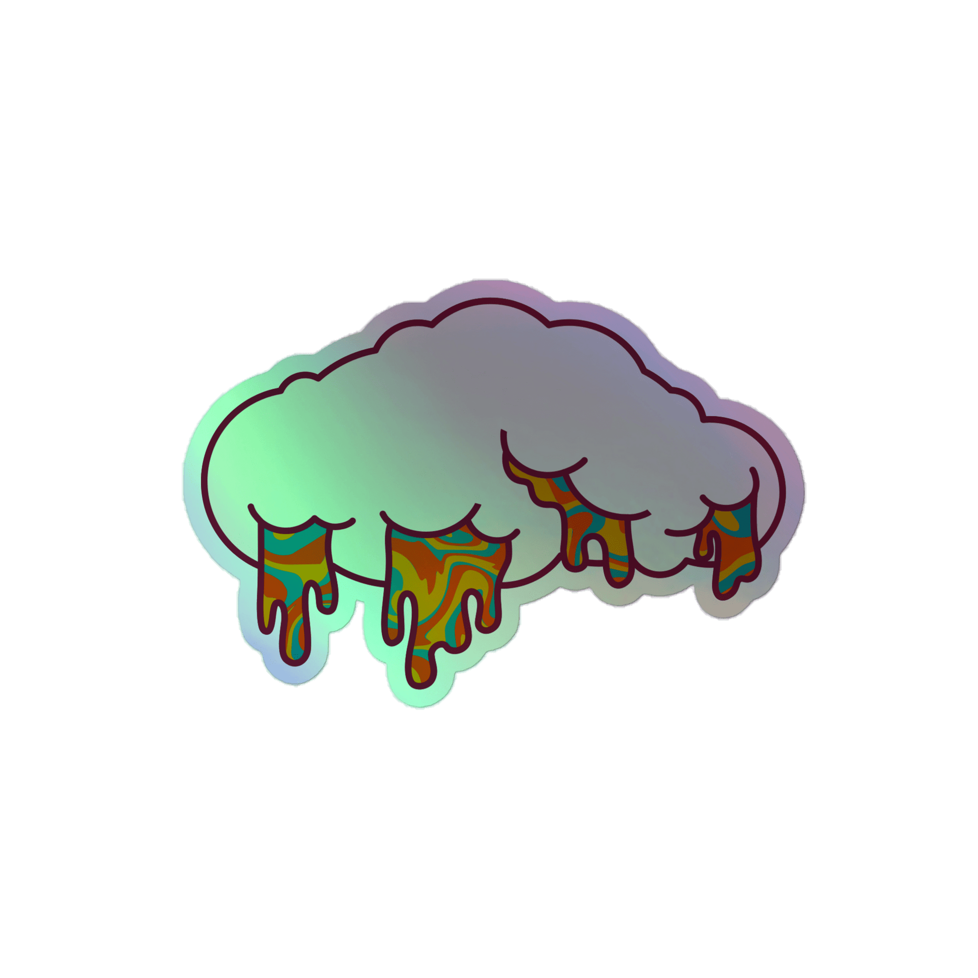 Tempest - Holographic Sticker - holographicsticker - kisscutstickers - sticker collections - Numbskullz