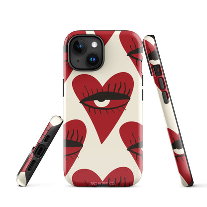 The Look of Love - iPhone® Tough Case - Phone Case - TSC: TheShopCollective - BadHorse