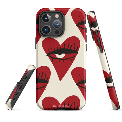 The Look of Love - iPhone® Tough Case - Phone Case - TSC: TheShopCollective - BadHorse