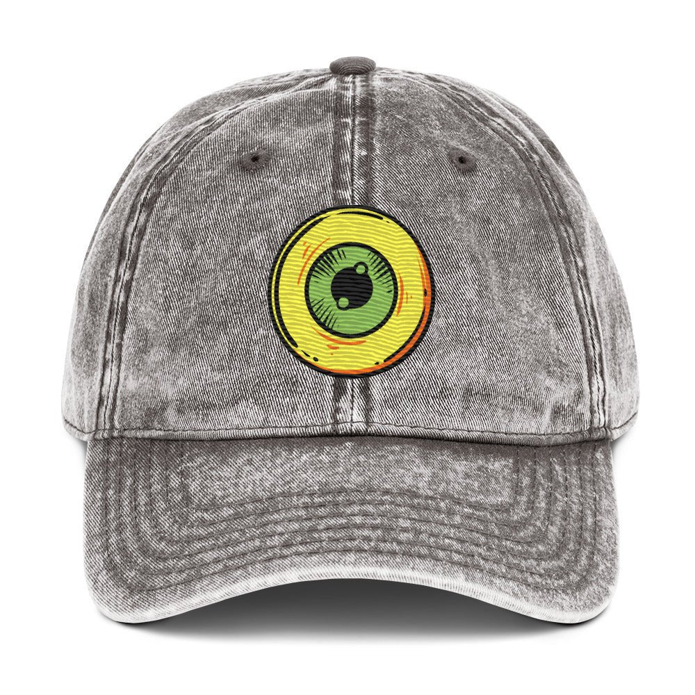 The One Eye Love - Cotton Twill Cap - ballcap - baseball style hats - graphics - Numbskullz