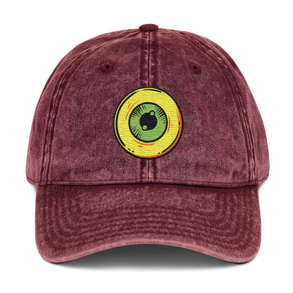 The One Eye Love - Cotton Twill Cap - ballcap - baseball style hats - graphics - Numbskullz