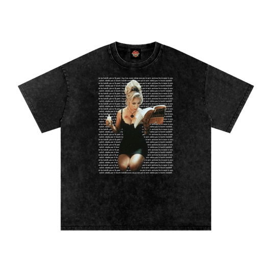 Tiffany Valentine Voodoo - Oversized Cotton T-Shirt - logo tees - men's shirts - oversized T-shirts - Numbskullz