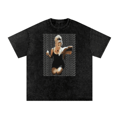 Tiffany Valentine Voodoo - Oversized Cotton T-Shirt - logo tees - men's shirts - oversized T-shirts - Numbskullz