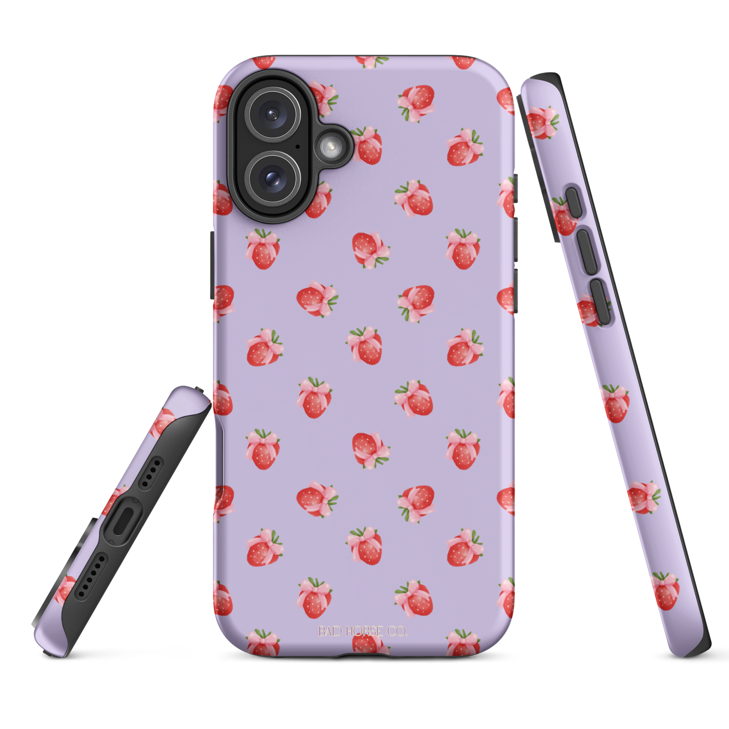 Berries & Bows - iPhone® Tough Case - Phone Case - TSC: TheShopCollective - BadHorse