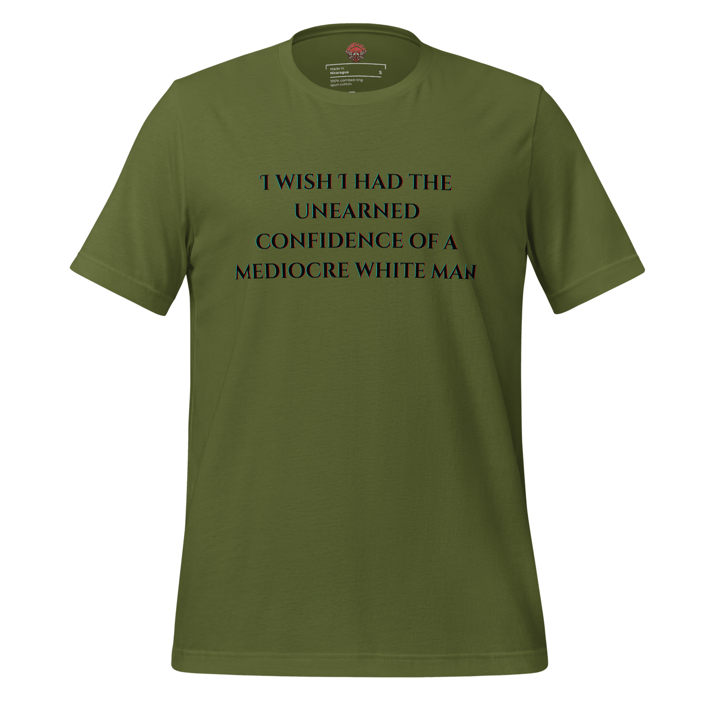 Unearned Confidence - Unisex Cotton Tee - activism - political - shirt - Numbskullz