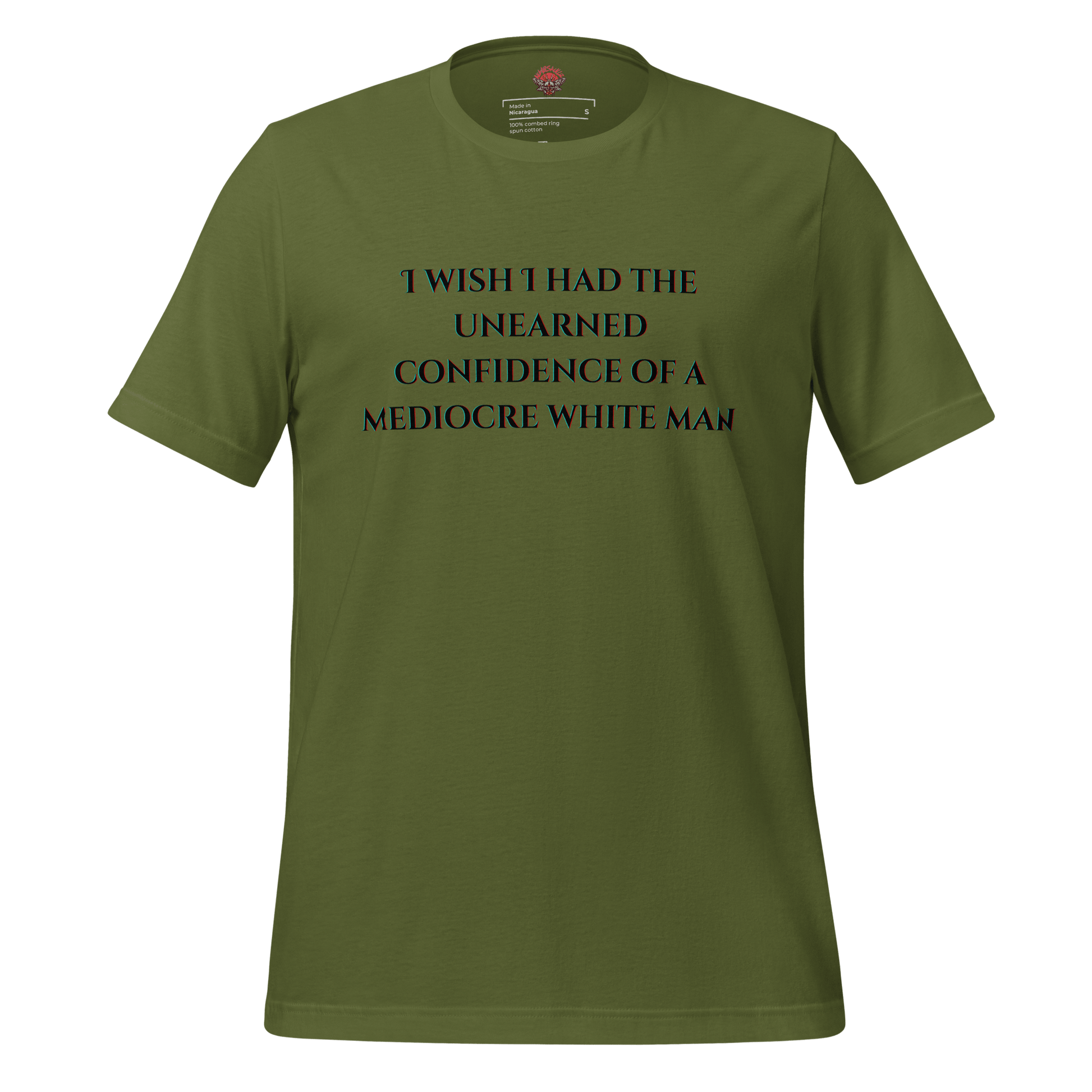 Unearned Confidence - Unisex Cotton Tee - activism - political - shirt - Numbskullz