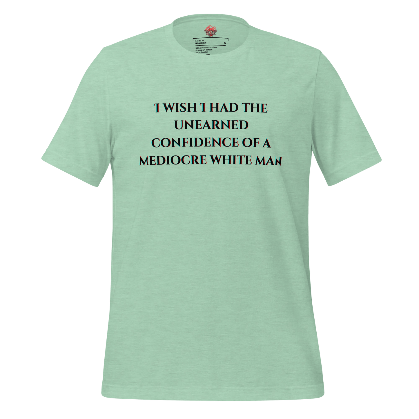 Unearned Confidence - Unisex Cotton Tee - activism - political - shirt - Numbskullz
