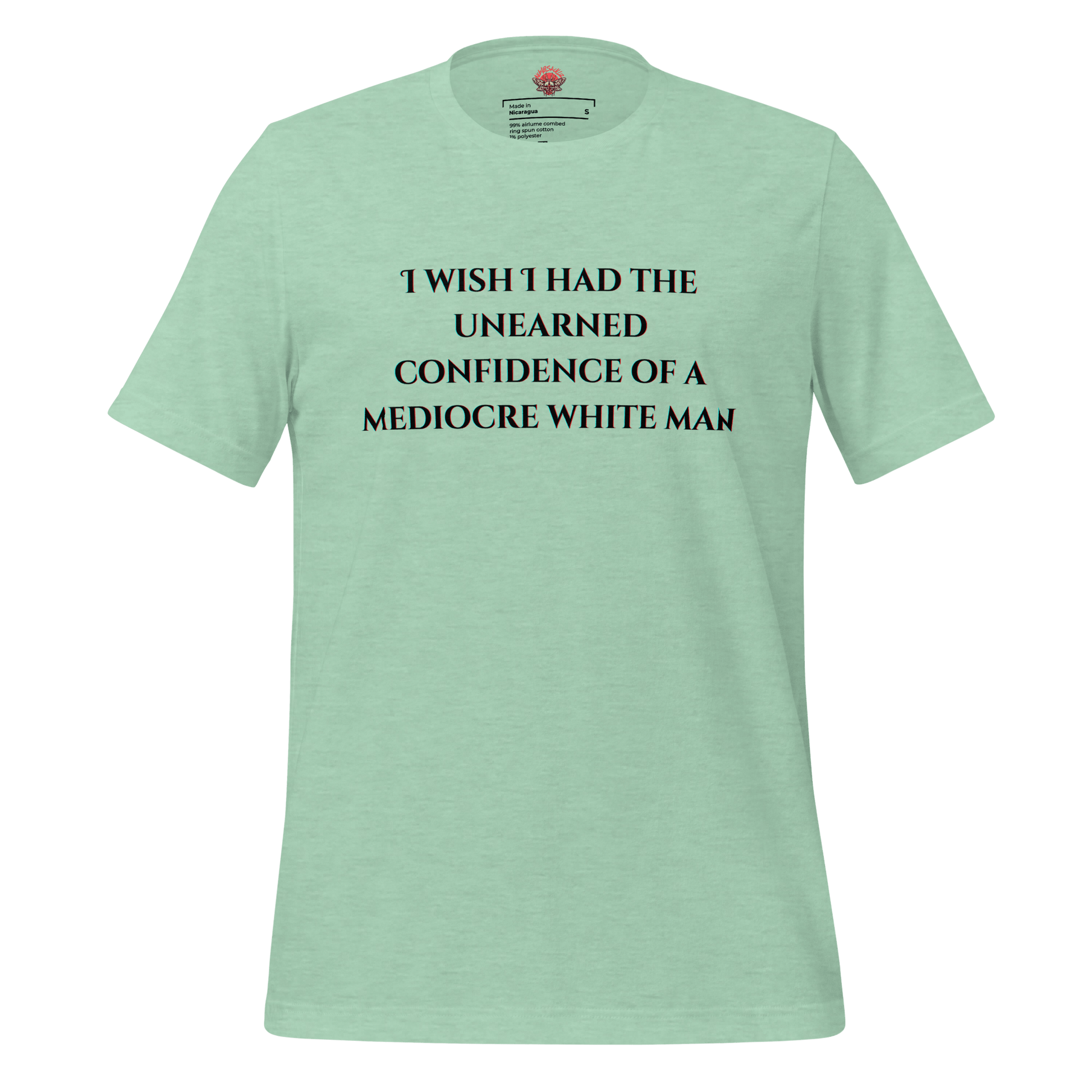 Unearned Confidence - Unisex Cotton Tee - activism - political - shirt - Numbskullz