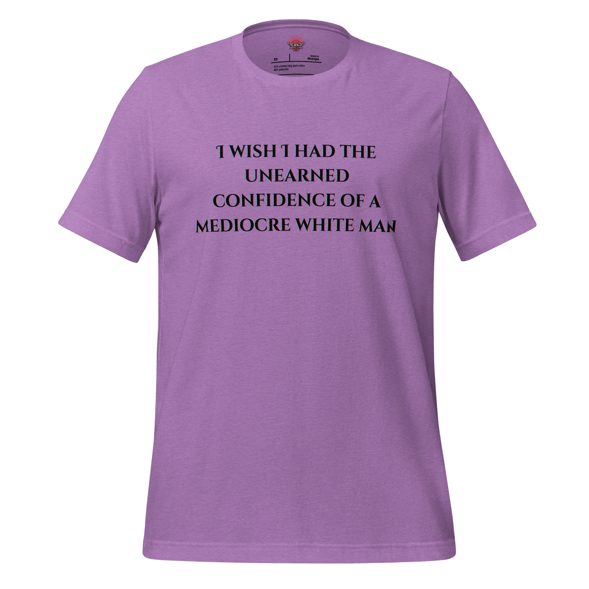 Unearned Confidence - Unisex Cotton Tee - activism - political - shirt - Numbskullz