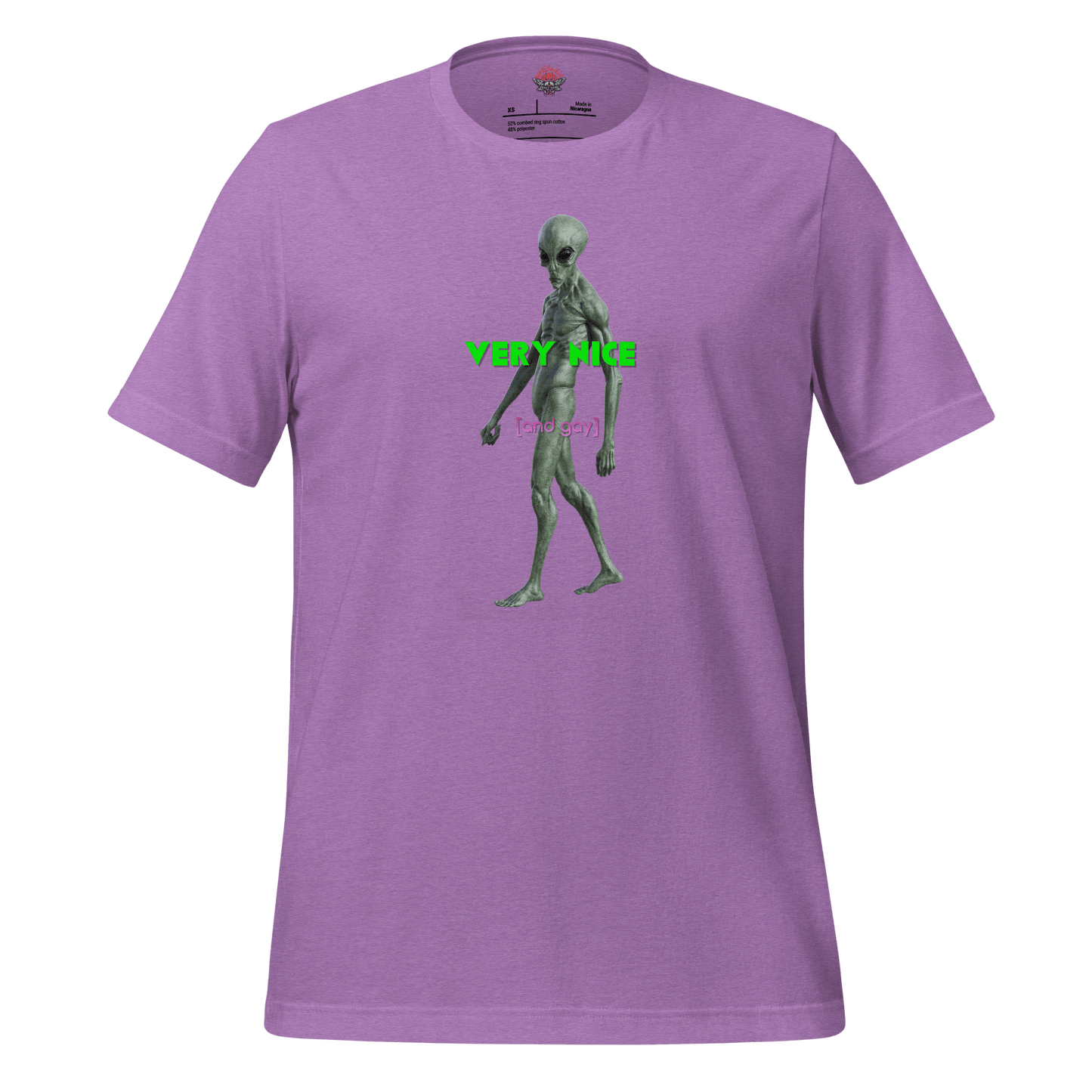 Very Nice - Unisex Cotton Tee - lgbtq - Pride - shirt - Numbskullz