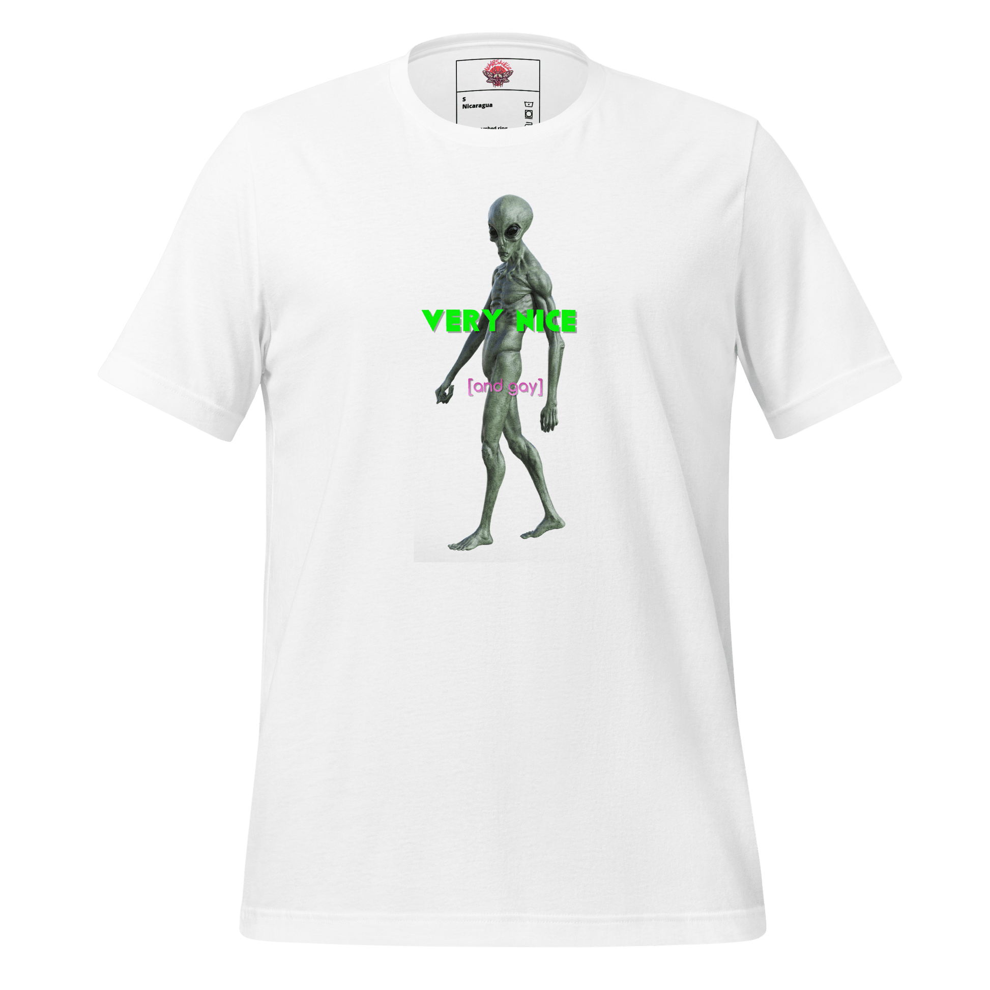 Very Nice - Unisex Cotton Tee - lgbtq - Pride - shirt - Numbskullz