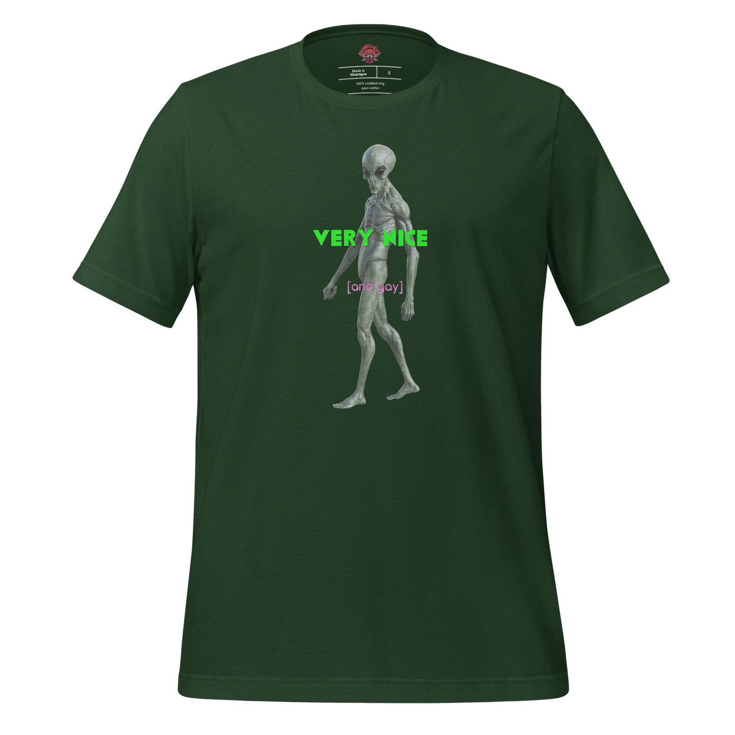 Very Nice - Unisex Cotton Tee - lgbtq - Pride - shirt - Numbskullz