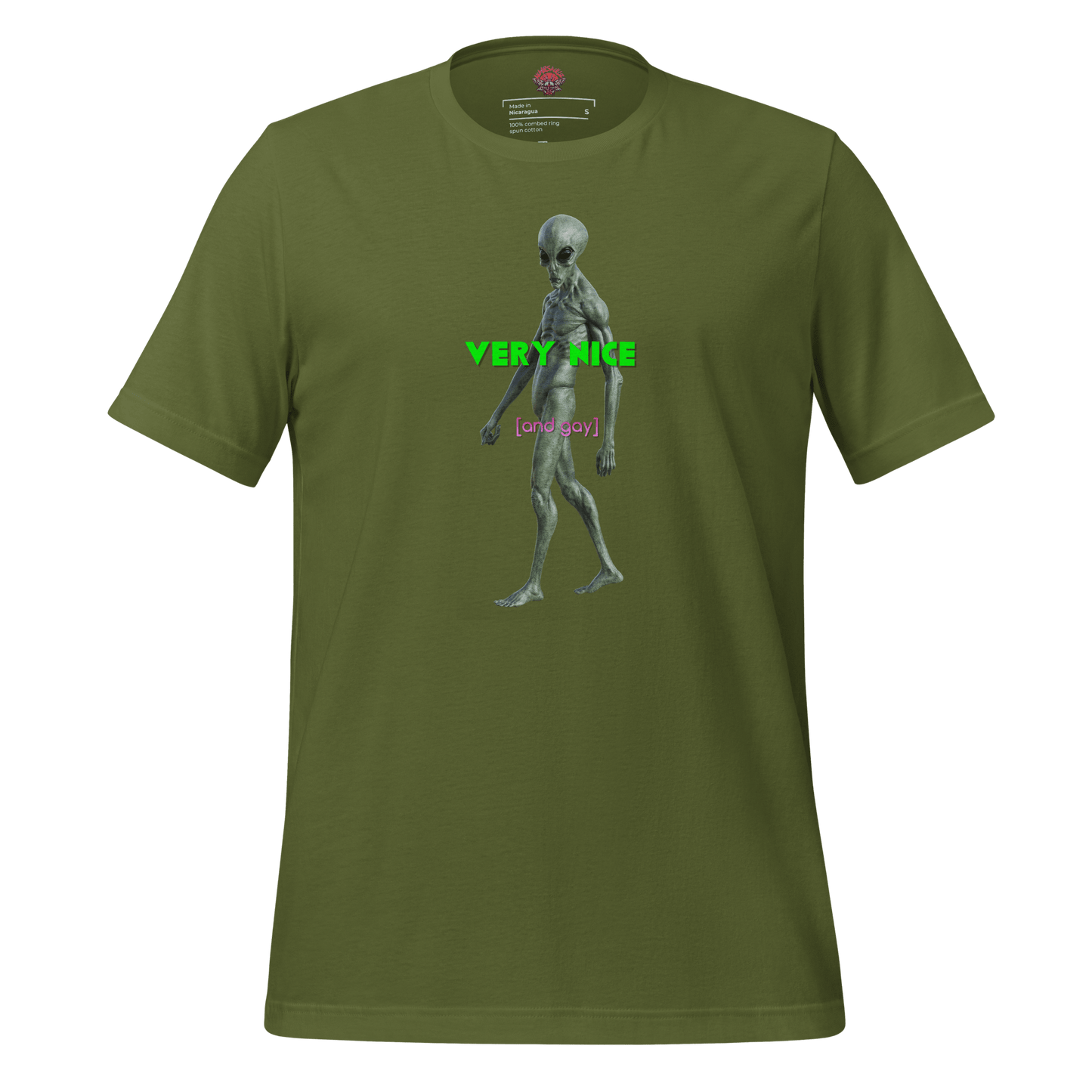 Very Nice - Unisex Cotton Tee - lgbtq - Pride - shirt - Numbskullz