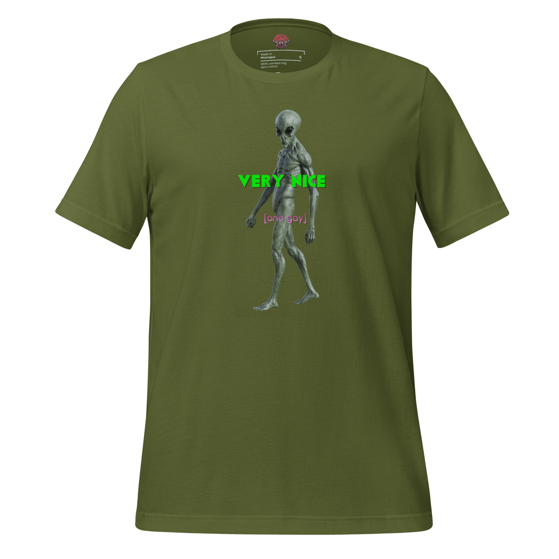 Very Nice - Unisex Cotton Tee - lgbtq - Pride - shirt - Numbskullz