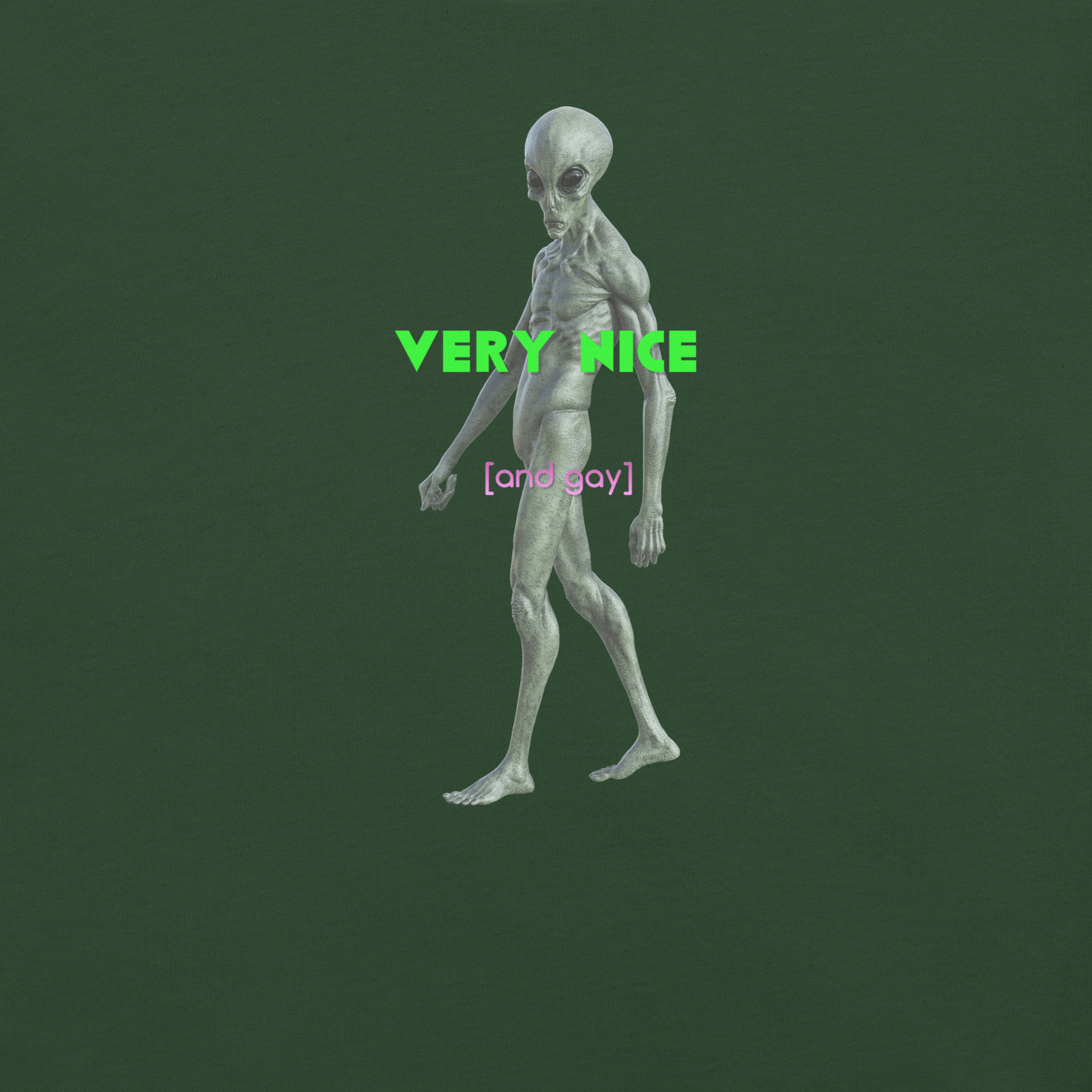 Very Nice - Unisex Cotton Tee - lgbtq - Pride - shirt - Numbskullz