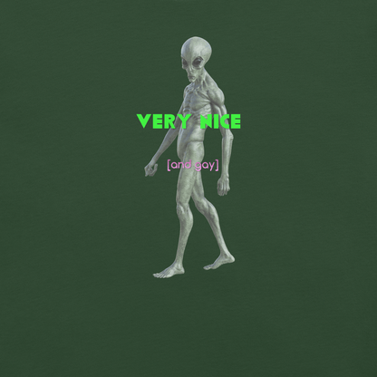 Very Nice - Unisex Cotton Tee - lgbtq - Pride - shirt - Numbskullz