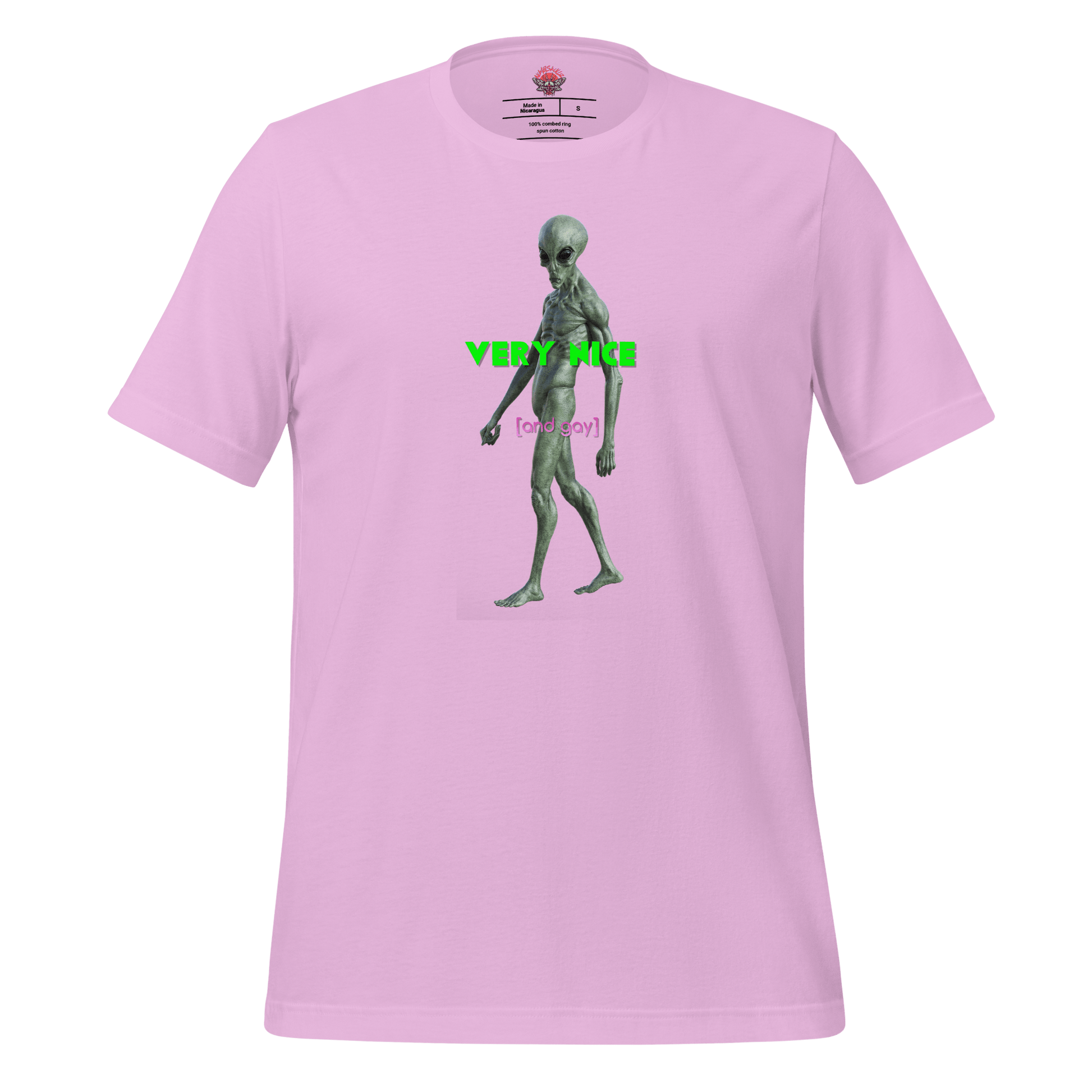 Very Nice - Unisex Cotton Tee - lgbtq - Pride - shirt - Numbskullz