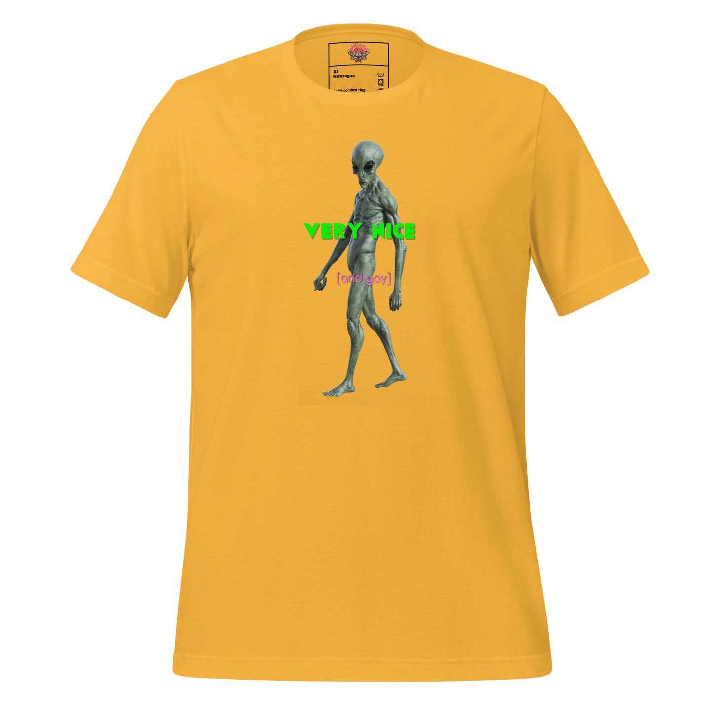 Very Nice - Unisex Cotton Tee - lgbtq - Pride - shirt - Numbskullz