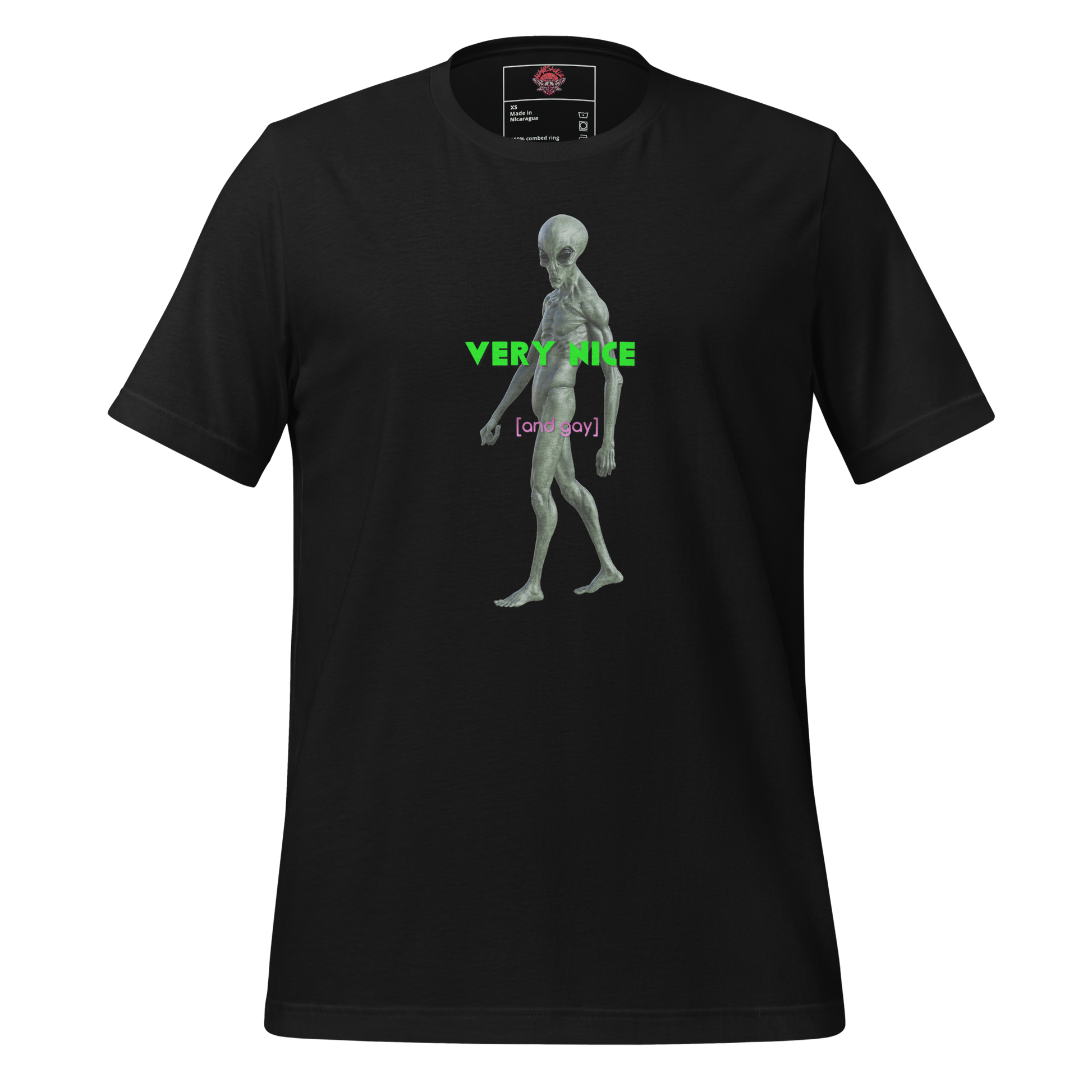 Very Nice - Unisex Cotton Tee - lgbtq - Pride - shirt - Numbskullz