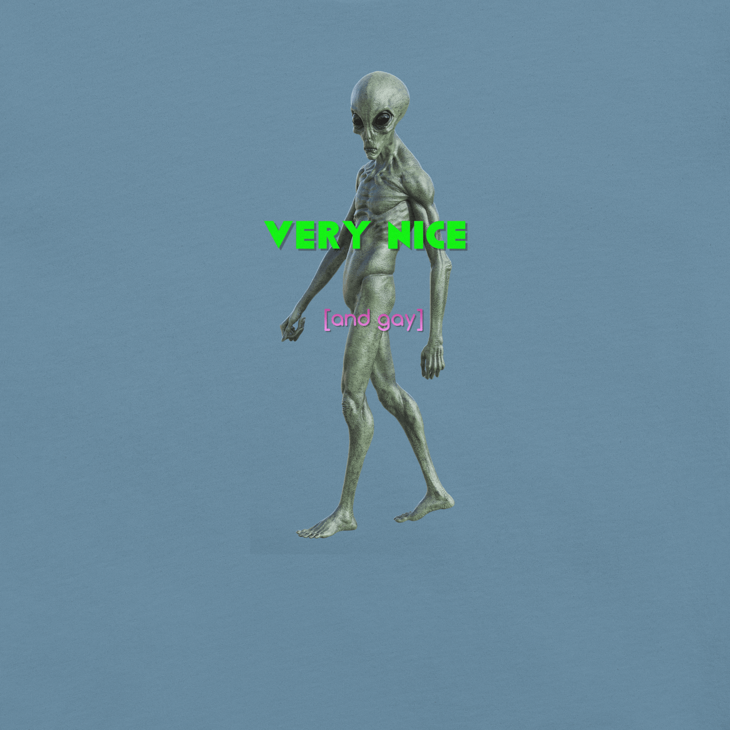 Very Nice - Unisex Cotton Tee - lgbtq - Pride - shirt - Numbskullz