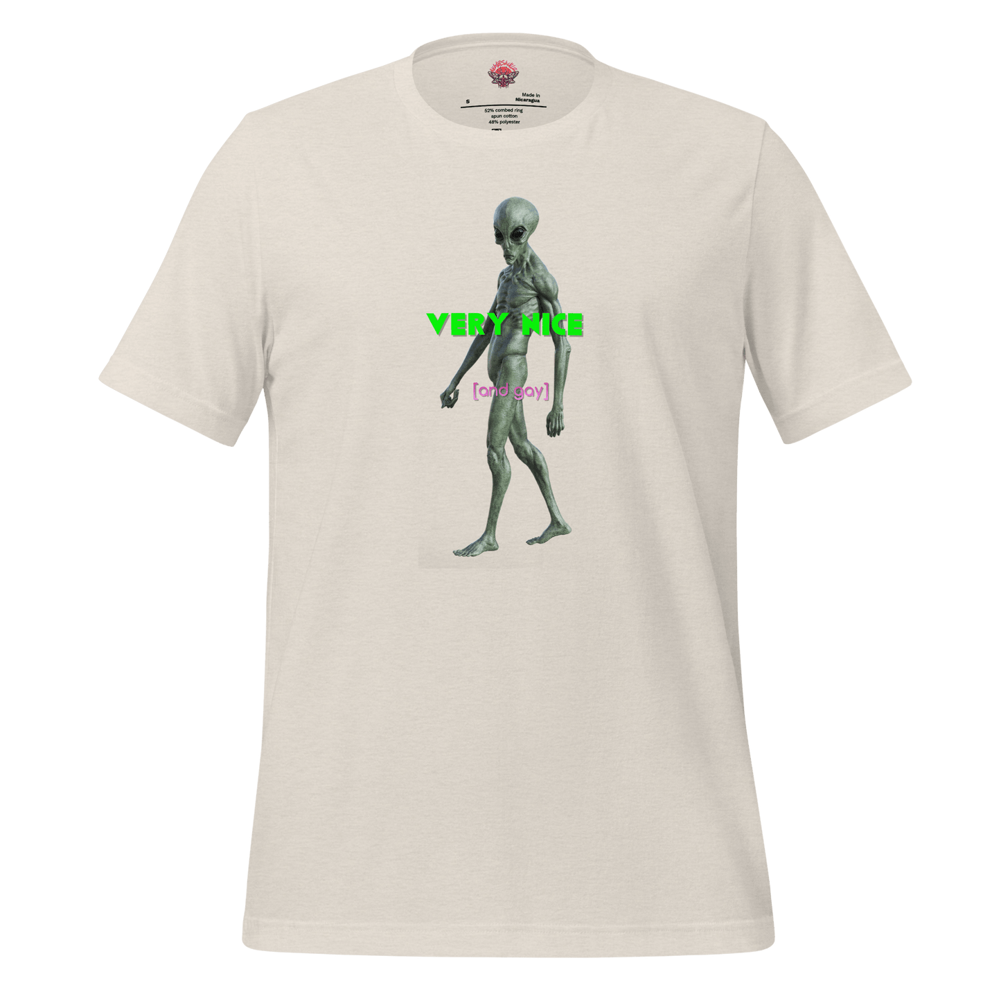 Very Nice - Unisex Cotton Tee - lgbtq - Pride - shirt - Numbskullz