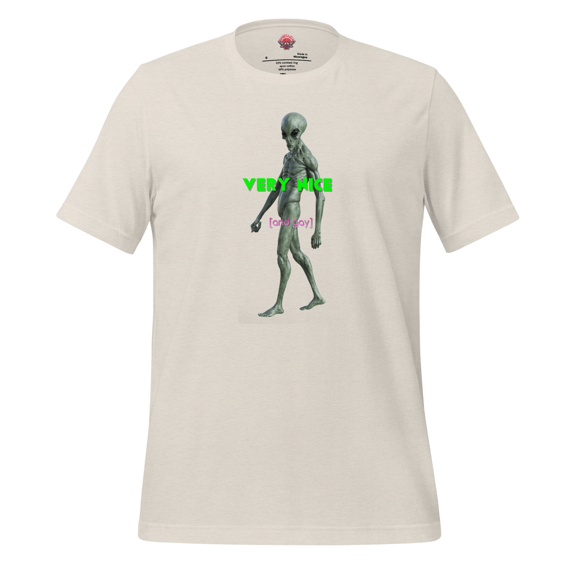 Very Nice - Unisex Cotton Tee - lgbtq - Pride - shirt - Numbskullz