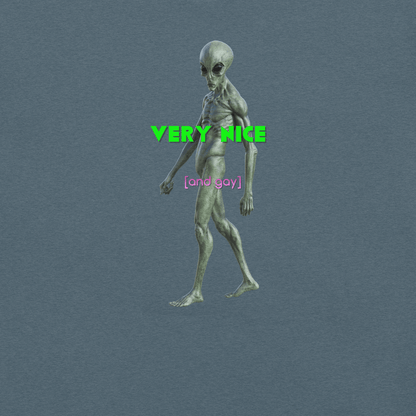 Very Nice - Unisex Cotton Tee - lgbtq - Pride - shirt - Numbskullz