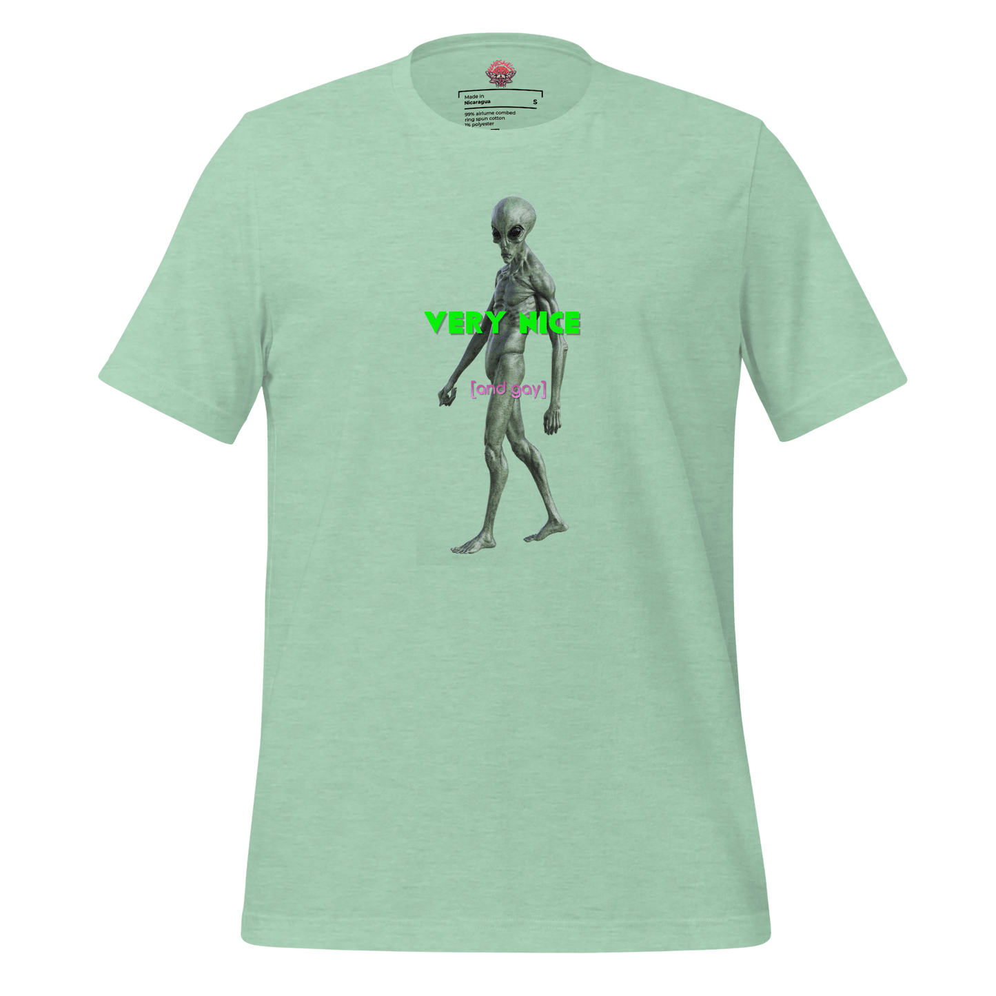 Very Nice - Unisex Cotton Tee - lgbtq - Pride - shirt - Numbskullz