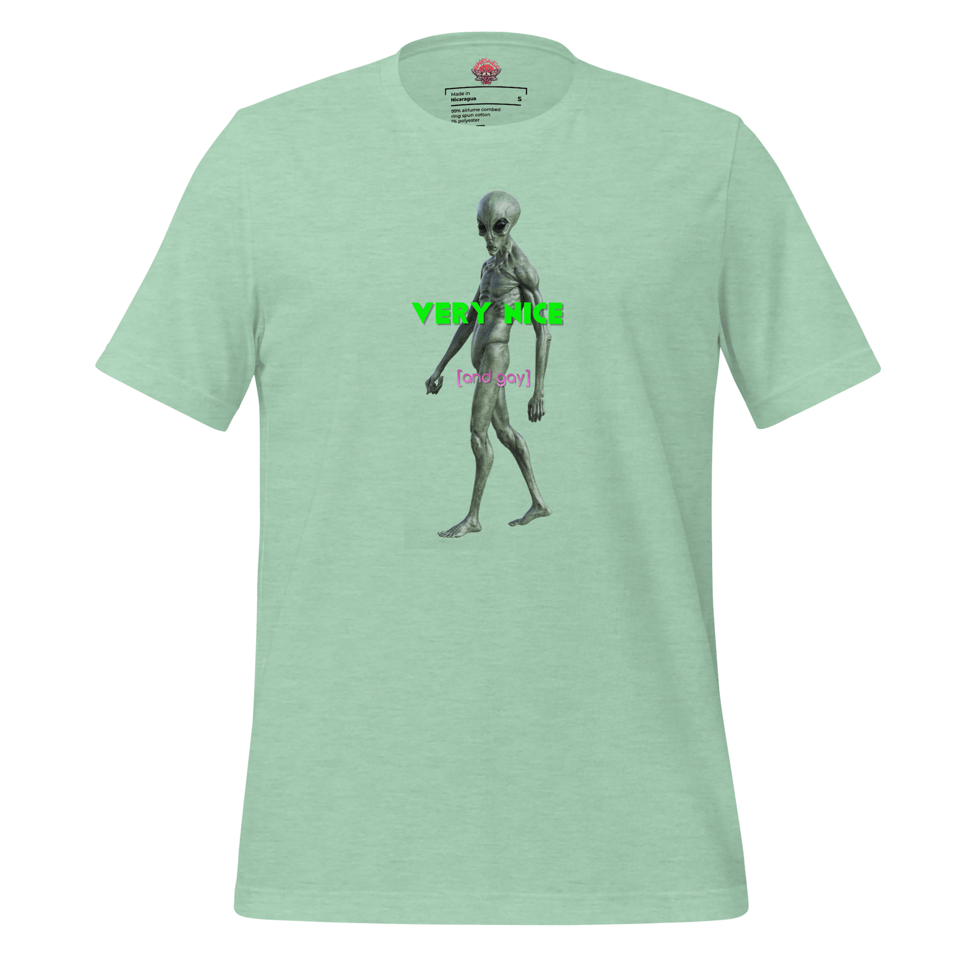 Very Nice - Unisex Cotton Tee - lgbtq - Pride - shirt - Numbskullz