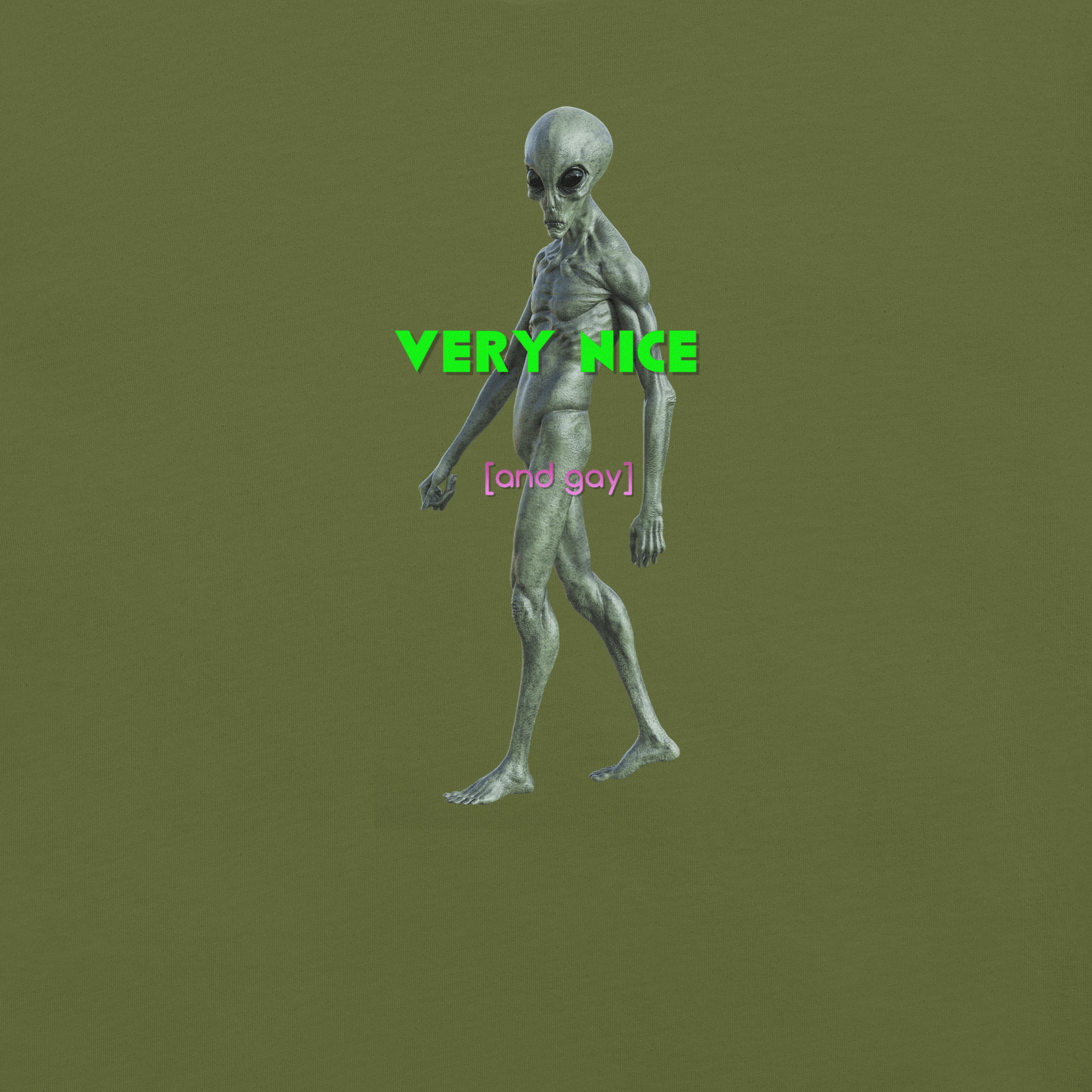 Very Nice - Unisex Cotton Tee - lgbtq - Pride - shirt - Numbskullz