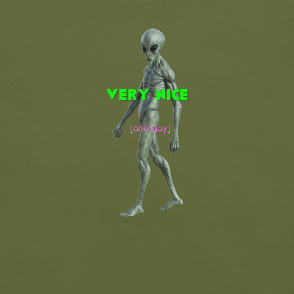 Very Nice - Unisex Cotton Tee - lgbtq - Pride - shirt - Numbskullz