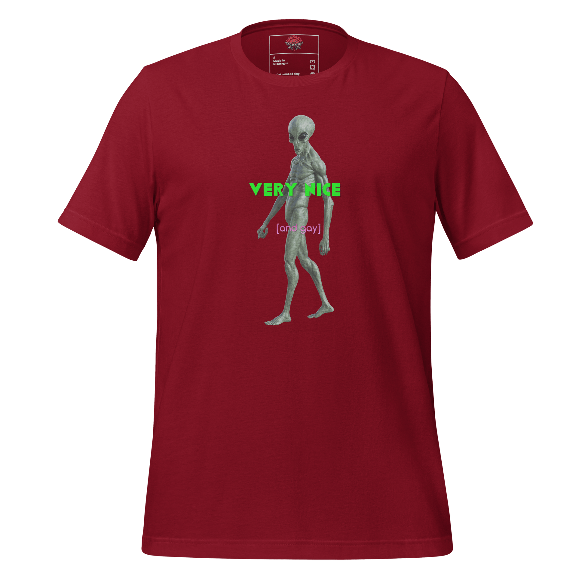 Very Nice - Unisex Cotton Tee - lgbtq - Pride - shirt - Numbskullz