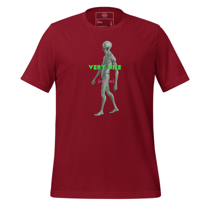 Very Nice - Unisex Cotton Tee - lgbtq - Pride - shirt - Numbskullz