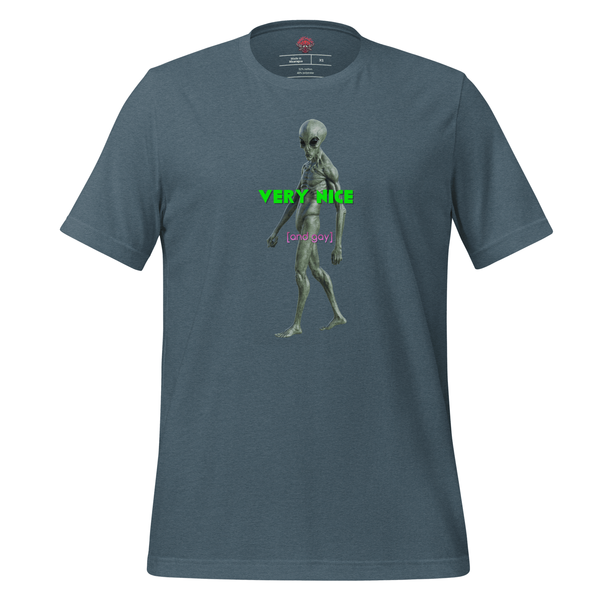 Very Nice - Unisex Cotton Tee - lgbtq - Pride - shirt - Numbskullz