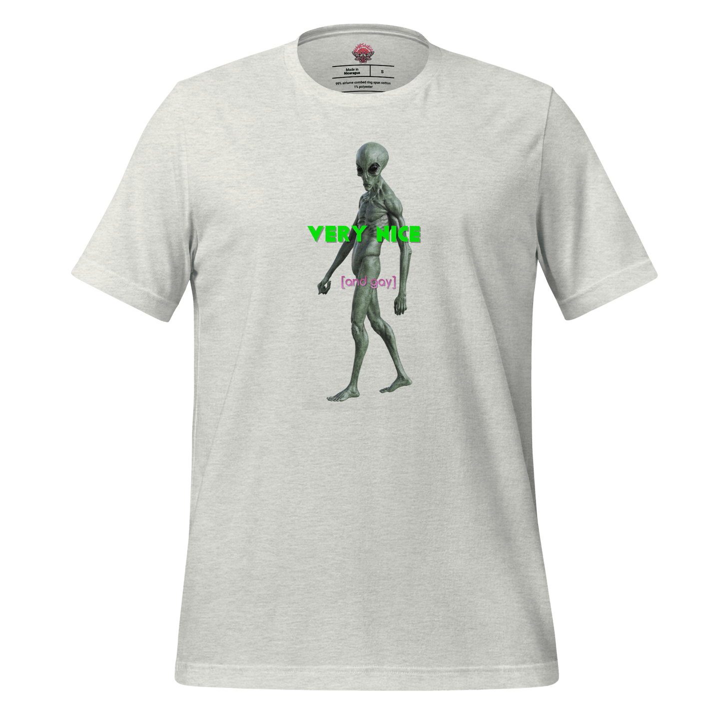 Very Nice - Unisex Cotton Tee - lgbtq - Pride - shirt - Numbskullz