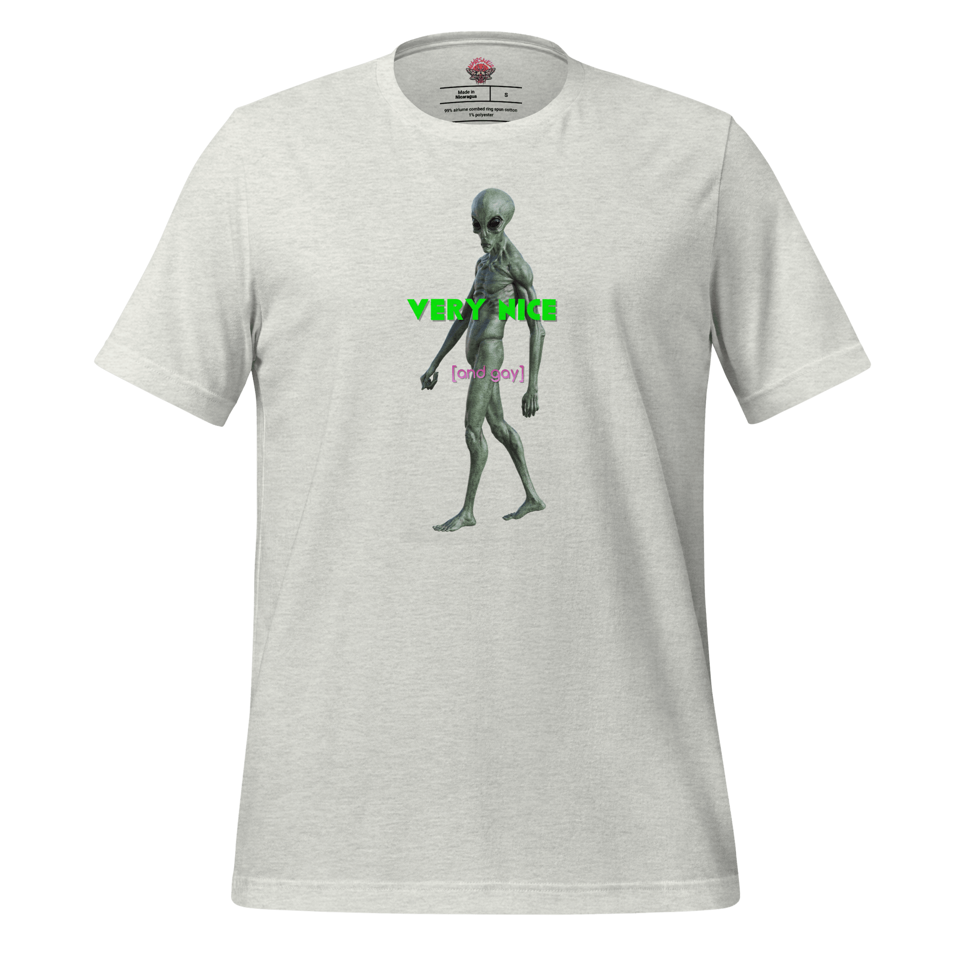 Very Nice - Unisex Cotton Tee - lgbtq - Pride - shirt - Numbskullz