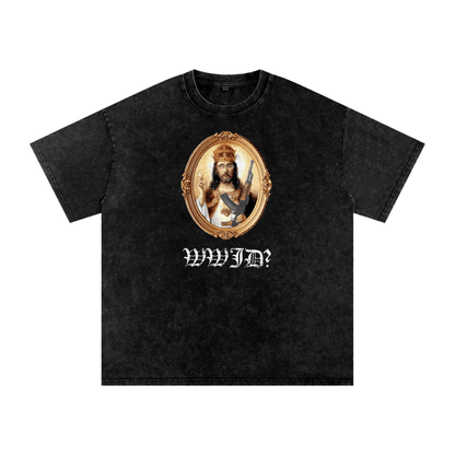 WWJD - Oversized T-Shirt - logo tees - men's shirts - oversized T-shirts - Numbskullz